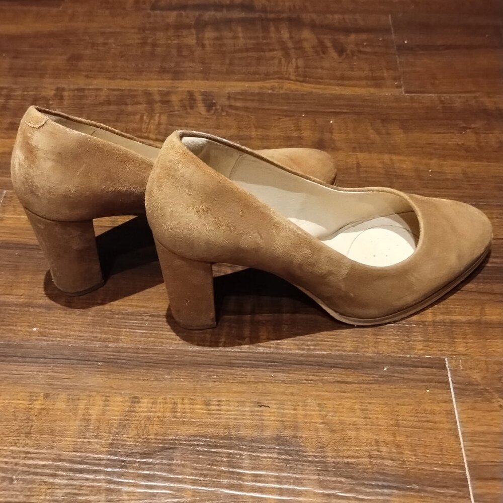 Clarks Suede Heels